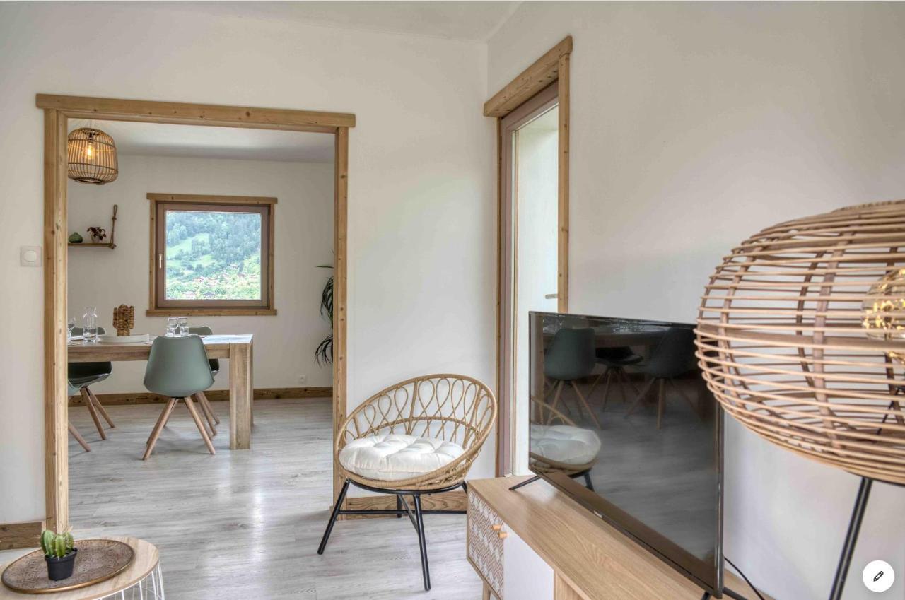 Chalet Mirador Appartement Vue Panoramique Situe A 25 Kms De Chamonix Saint-Gervais-les-Bains Exteriör bild